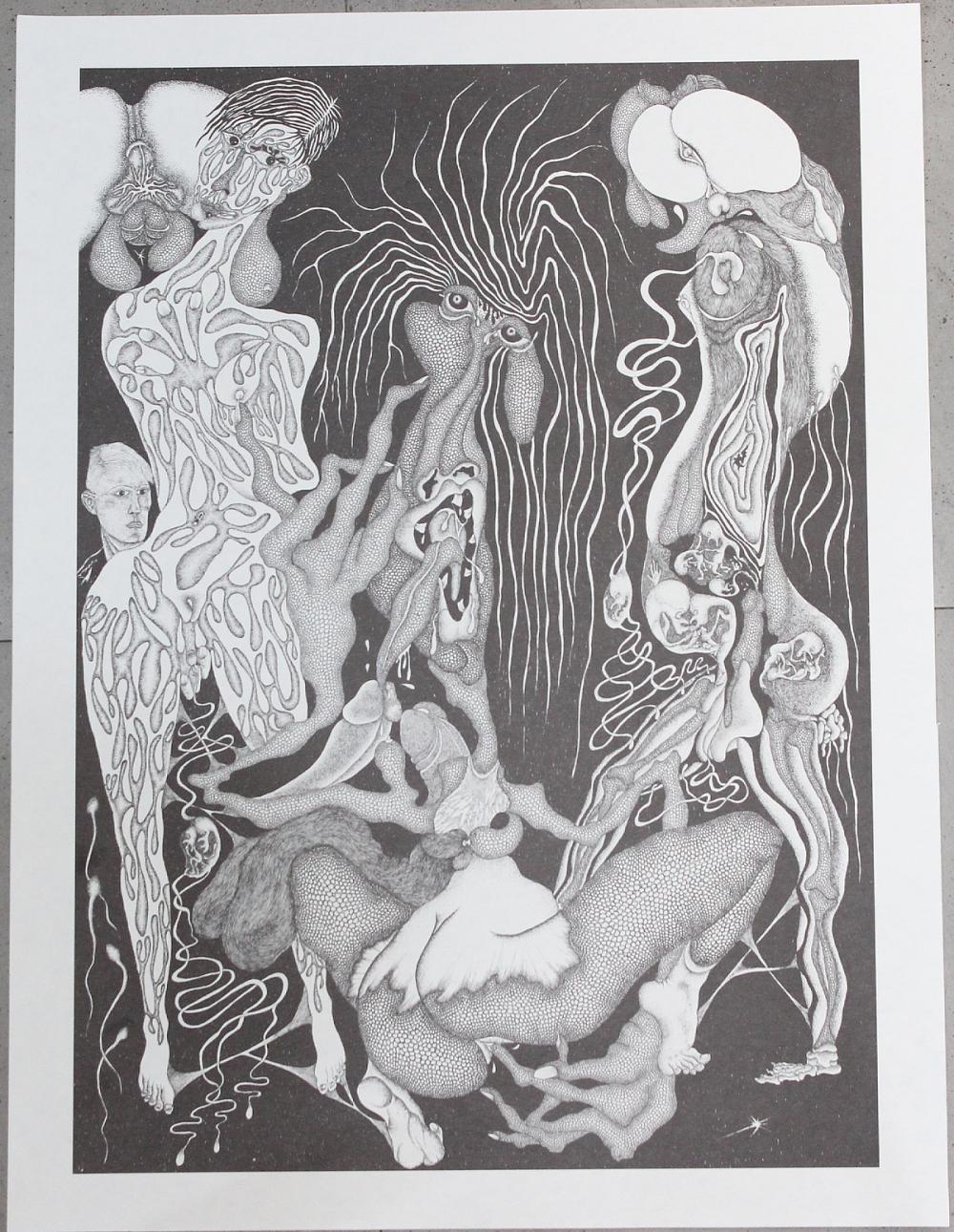 Erotic Print titled 'Hetero... image