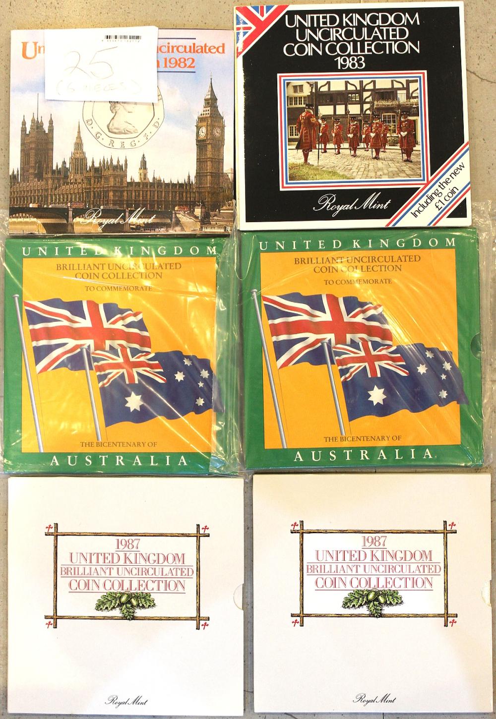 Great Britain. 1982, 1983, ... image