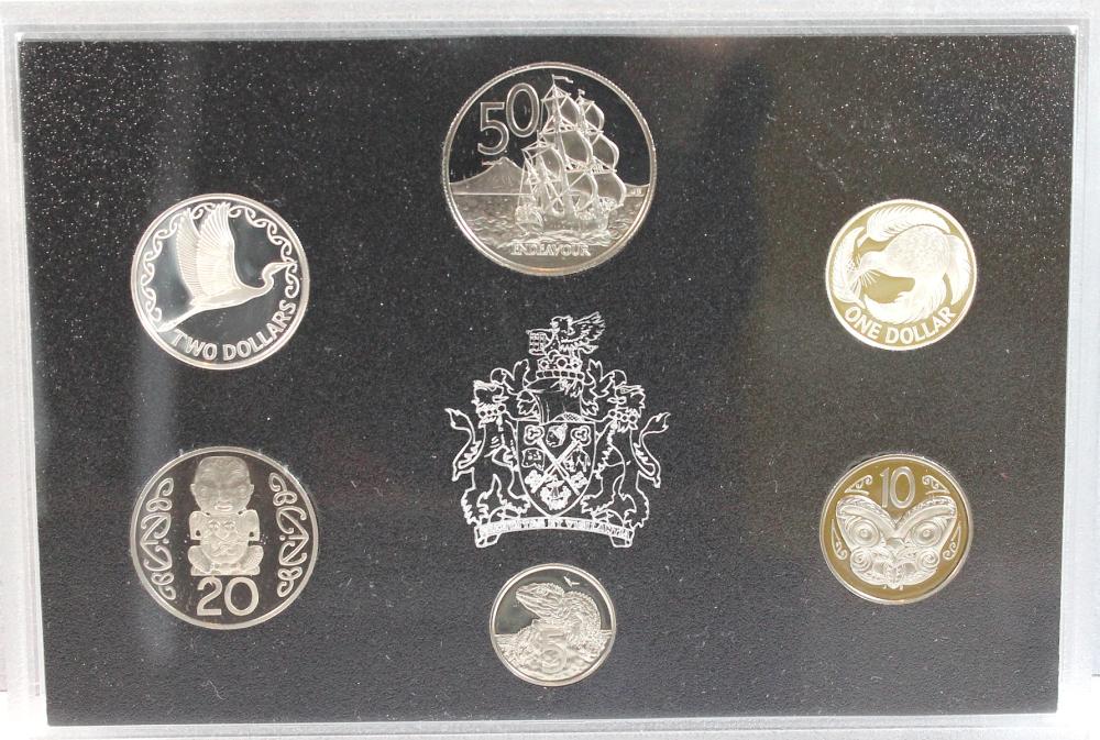 New Zealand. 1990 Proof Set... image