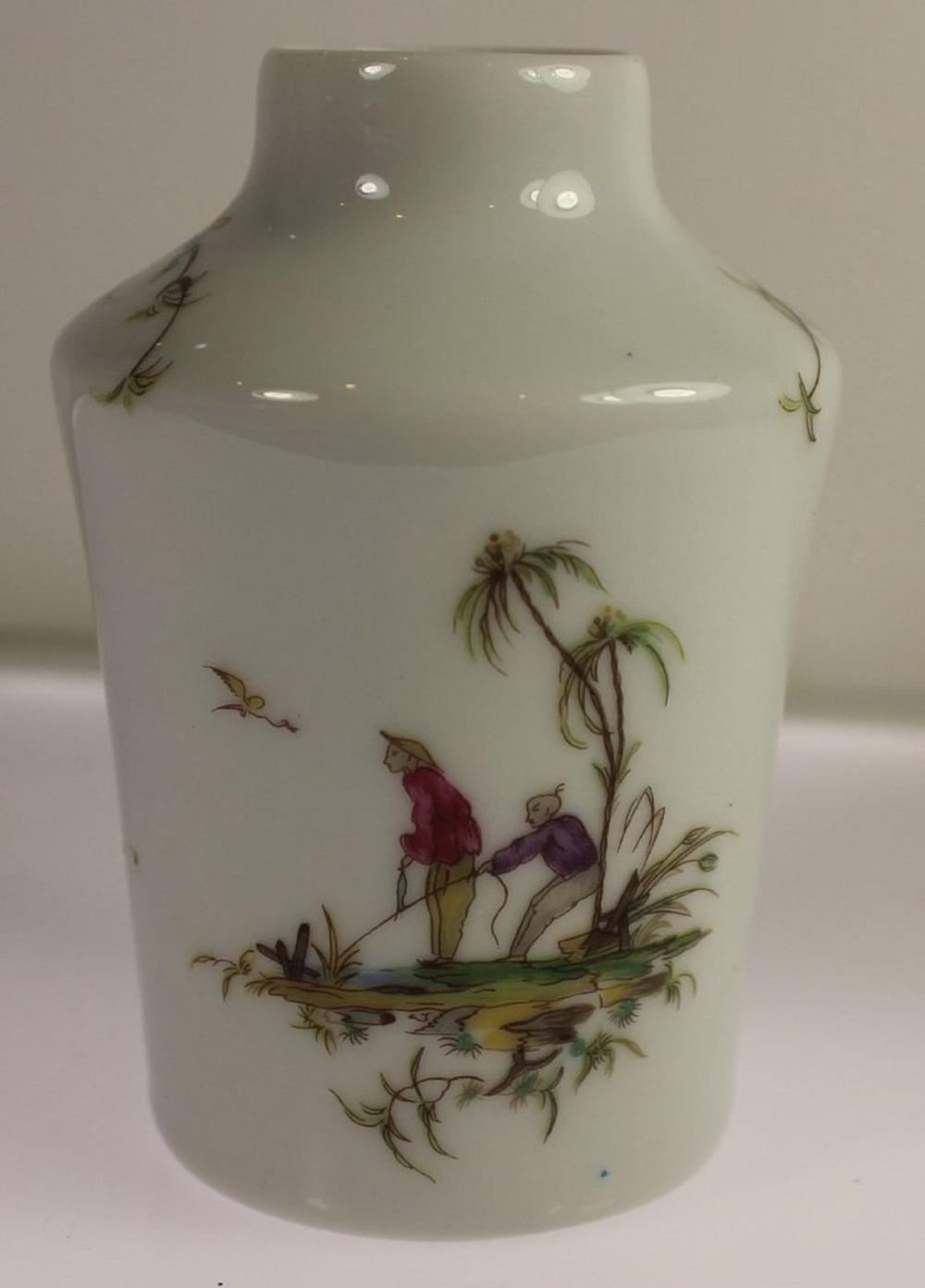 French Limoge Porcelain Vas... image