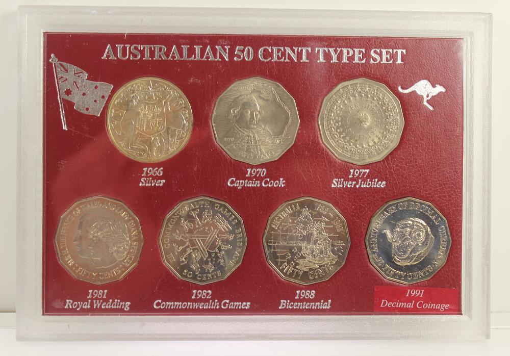 Australia 1966-1991 50c 'Ty... image