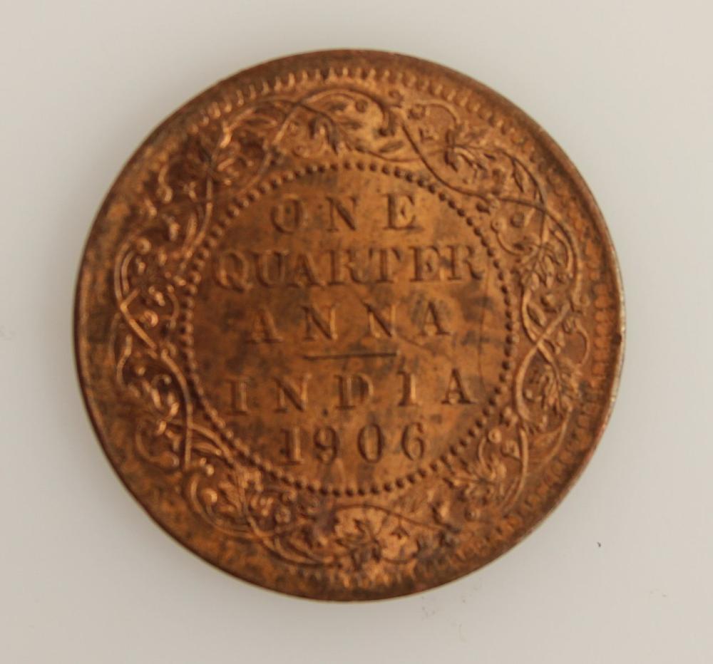 India (British) 1906 Bronze... image