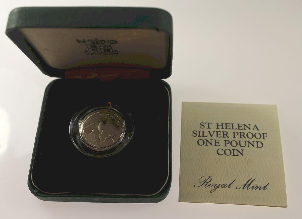 Saint Helena 1984 Silver (9... image