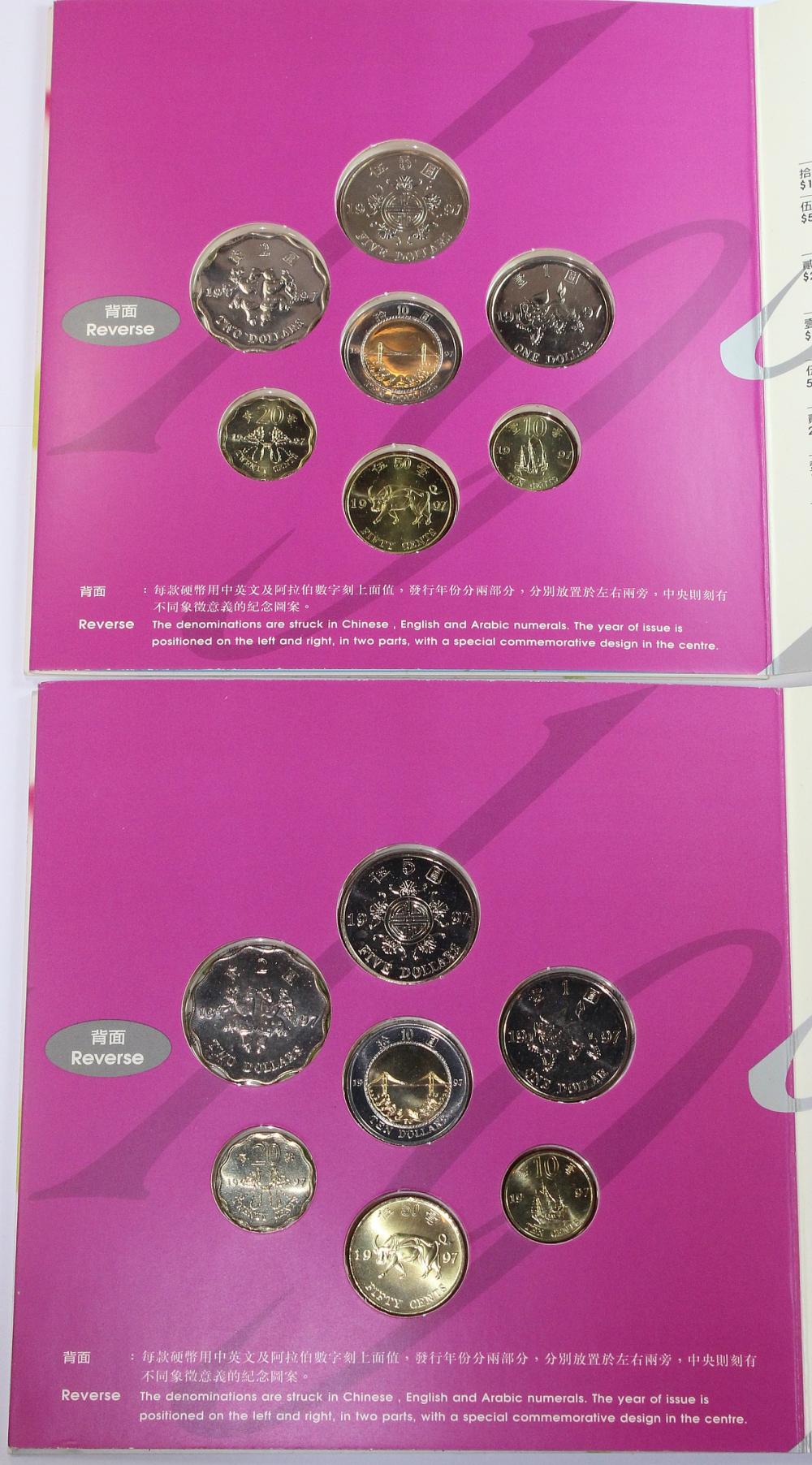 Hong Kong 1997 Mint Sets, U... image