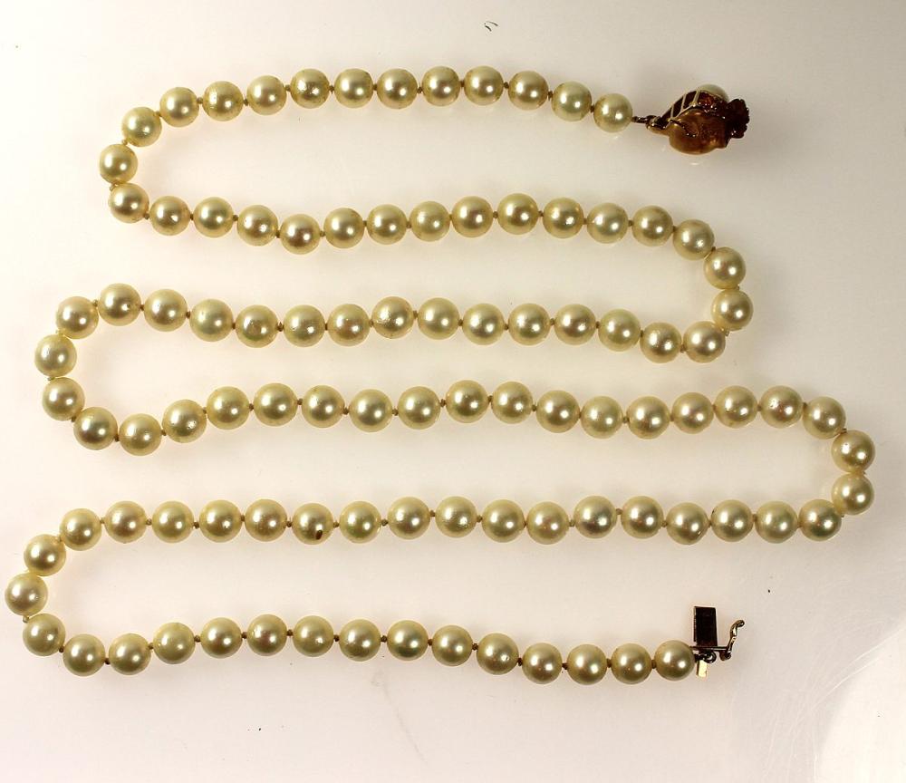 String of Cultured Pearls w... image