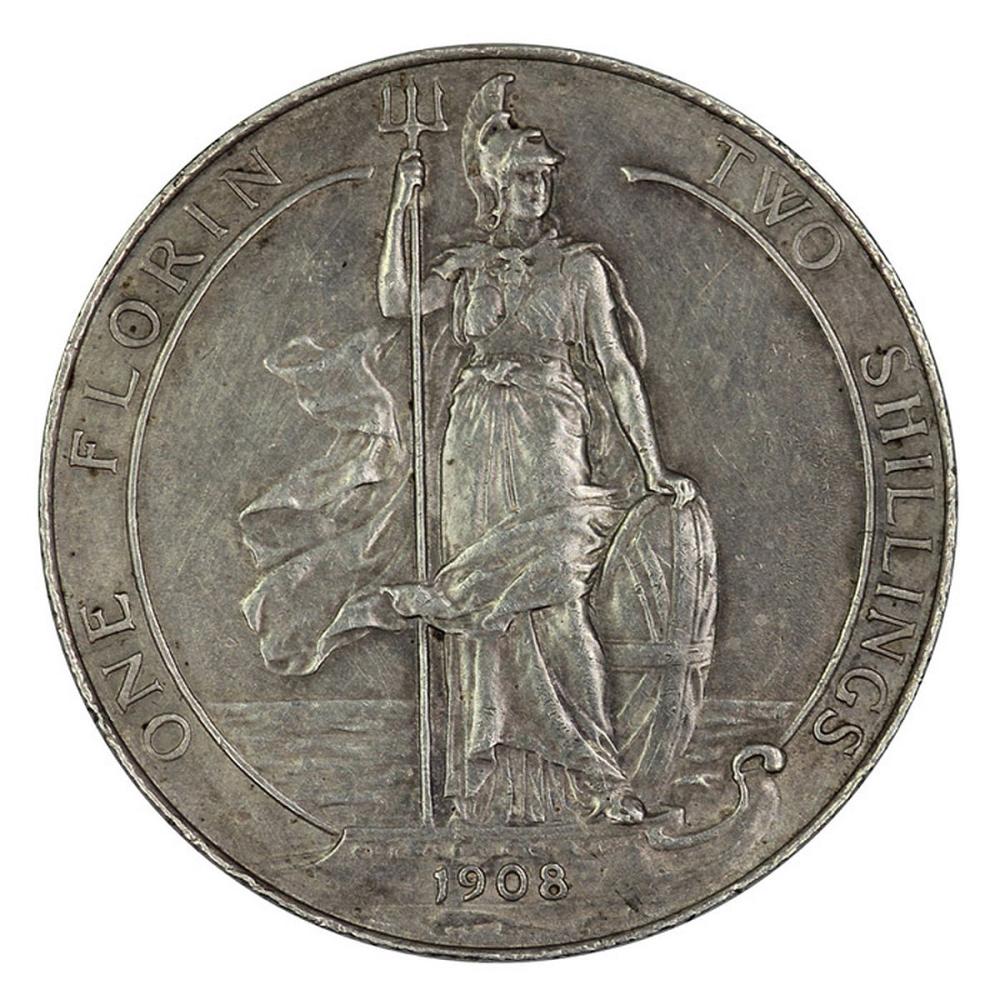 Great Britain 1908 Florin, ... image