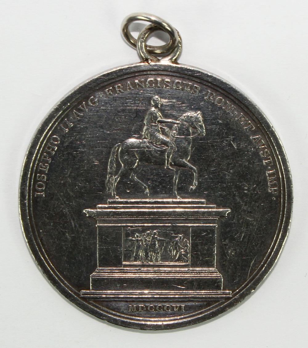 Austria 1856 Silver Medal i... image