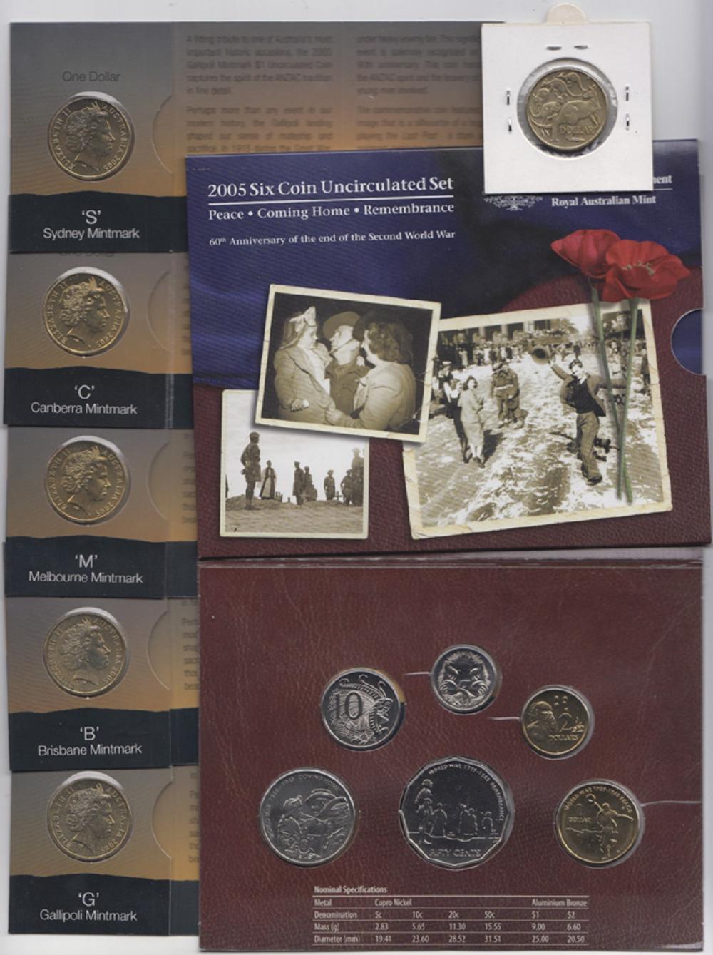 Australia. 2005 Mint Set wi... image