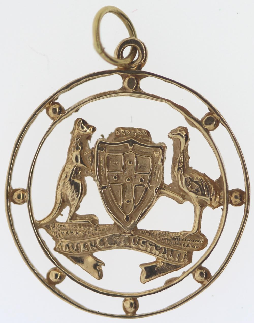 Australian Coat of Arms Fob... image