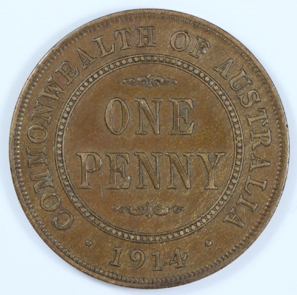 Australia. 1914 Penny, abou... image