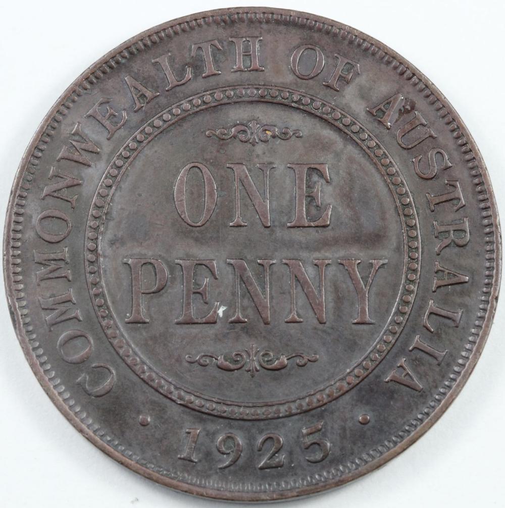 Australia. 1925 Penny, Very... image