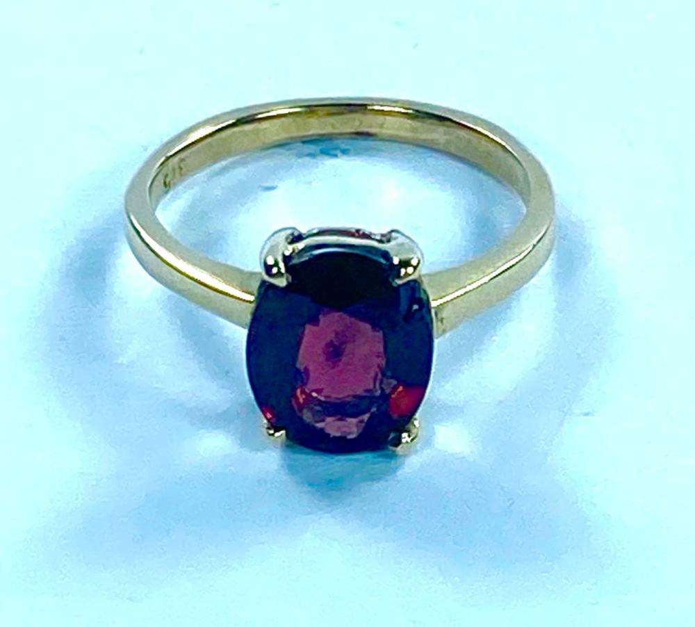 Rhodolite Garnet Ring in 9c... image