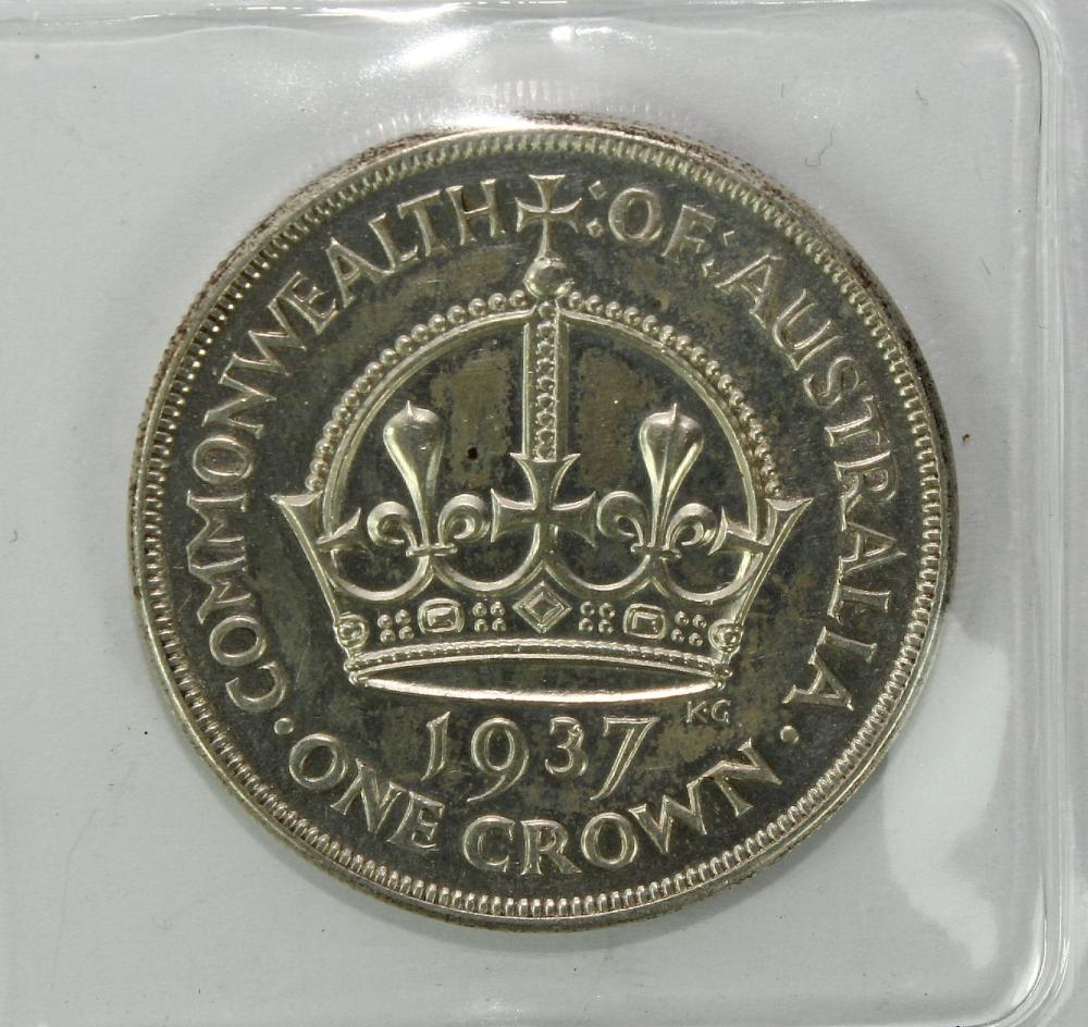 Australia 1937 Crown, good ... image