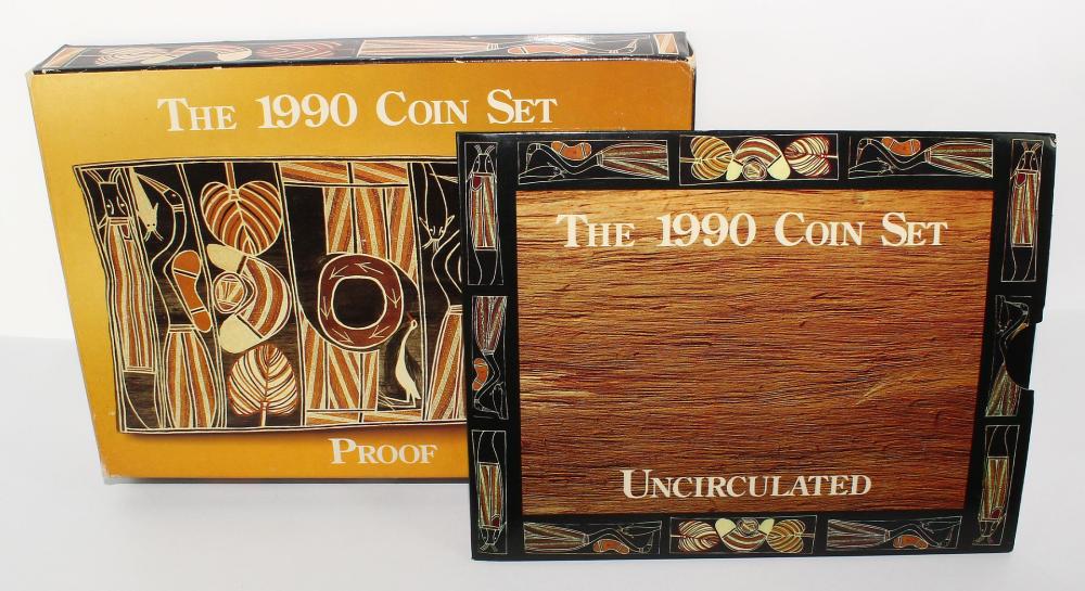 Australia 1990 Mint & Proof... image