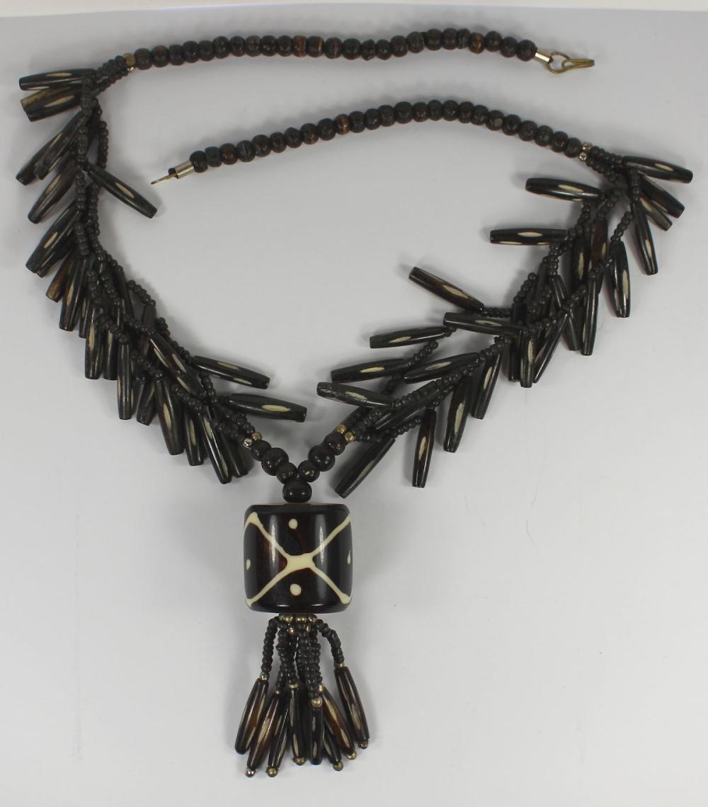 Long Native-style Bead Neck... image