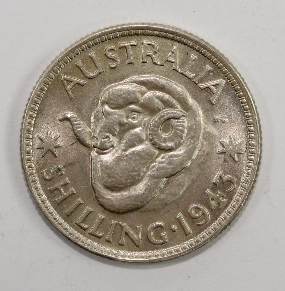 Australia 1943 (M) Shilling... image