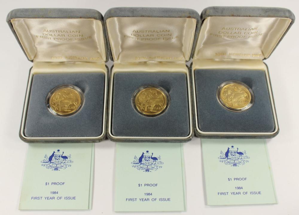 Australia 1984 Al-Br Proof ... image