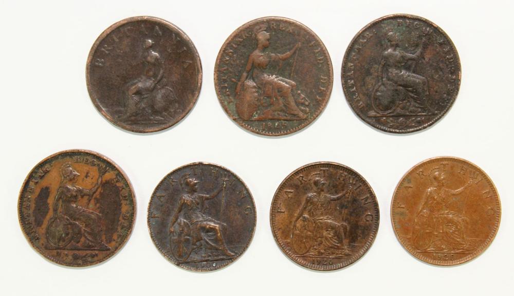 Great Britain Farthings 180... image