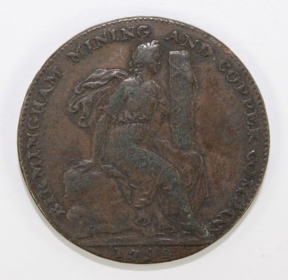 Great Britain 1792 Halfpenn... image