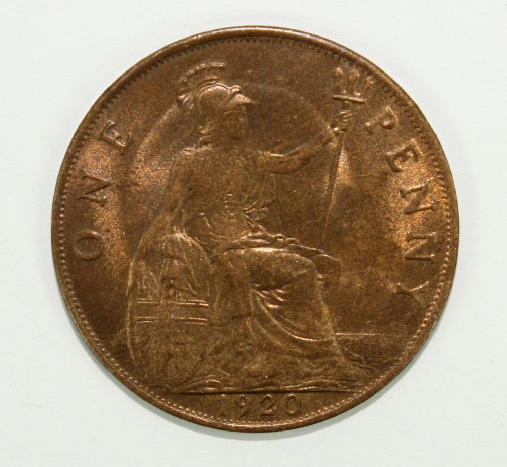 Great Britain 1920 Penny ne... image