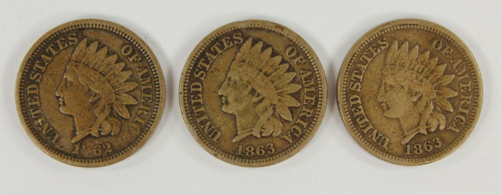 U.S.A. 1862 & 1863 (2) Cu-N... image