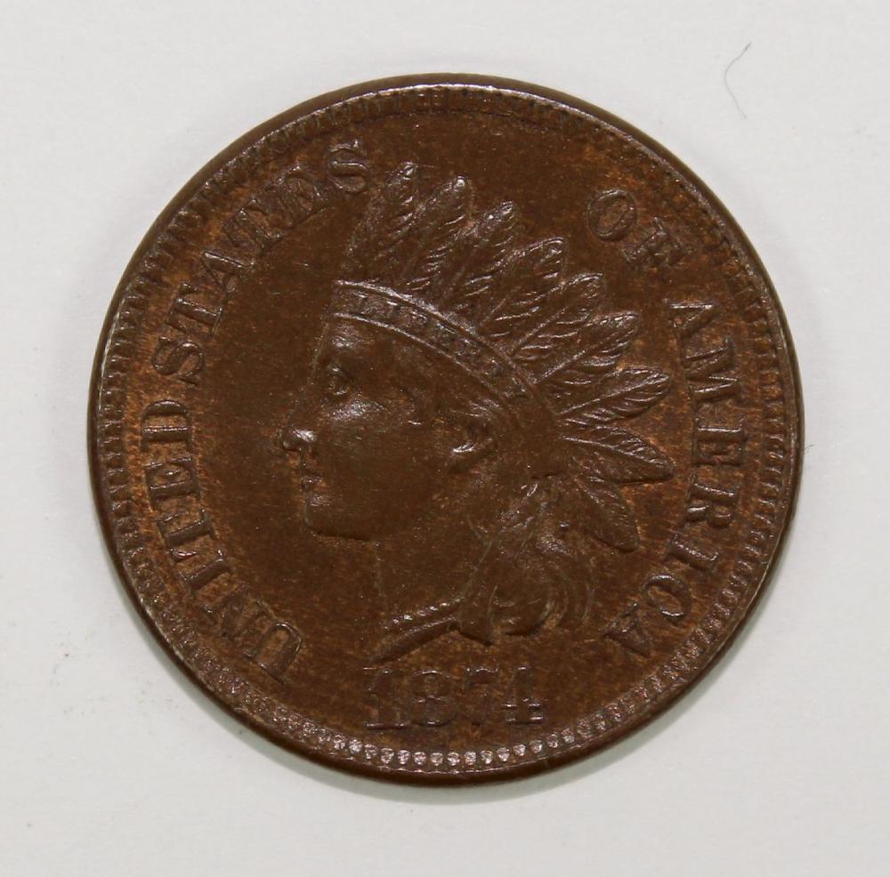 U.S.A. 1874 'Indian Head' C... image