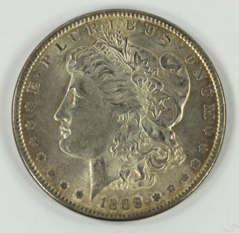 U.S.A. 1888 'Morgan' Silver... image