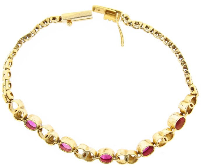 Bracelet in 18 Yellow Gold ... image