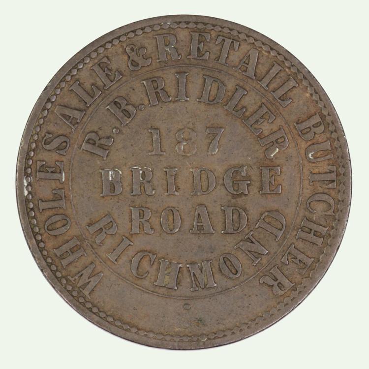 Australia Penny Token ' R B... image