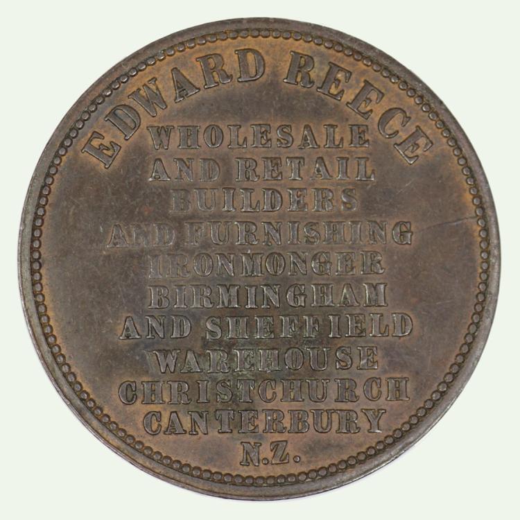 New Zealand Penny Token 'Ed... image