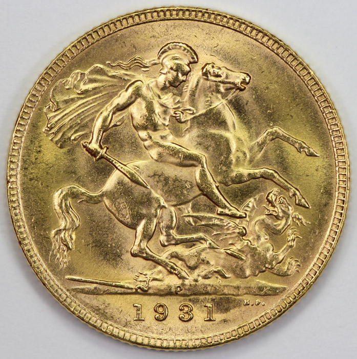 Australia 1931 P Sovereign,... image