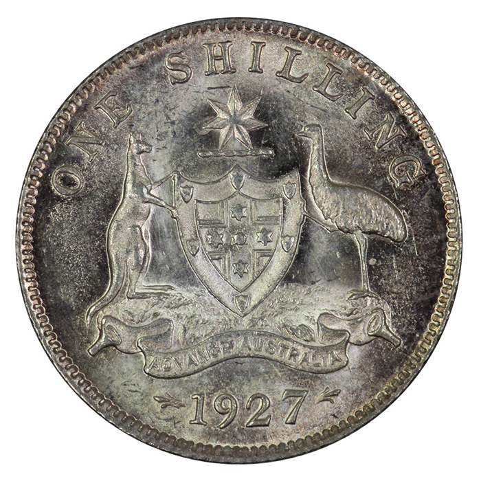 Australia 1927 Shilling, Un... image