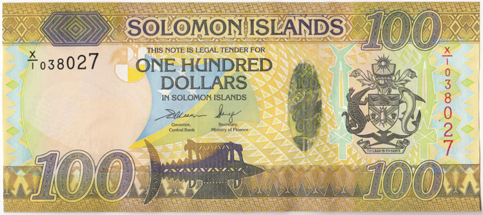 Solomon Islands 2015 One Hu... image