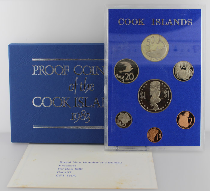 Cook Islands 1983 Proof Set... image