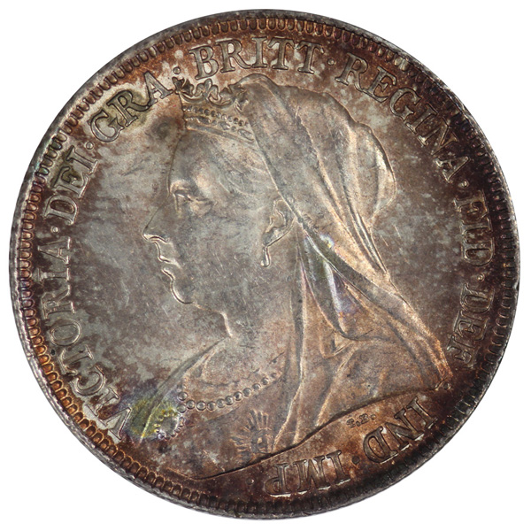 Great Britain 1897 Shilling... image