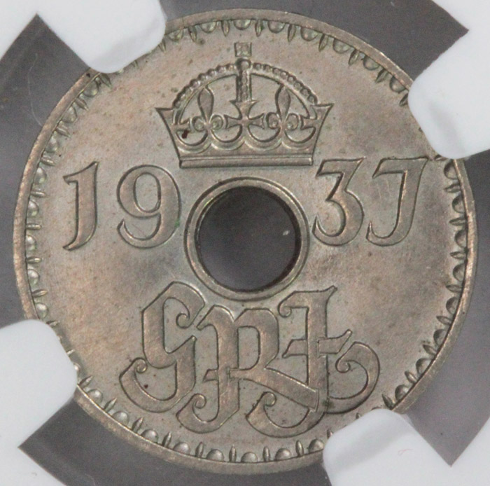 New Guinea George VI 1937 '... image