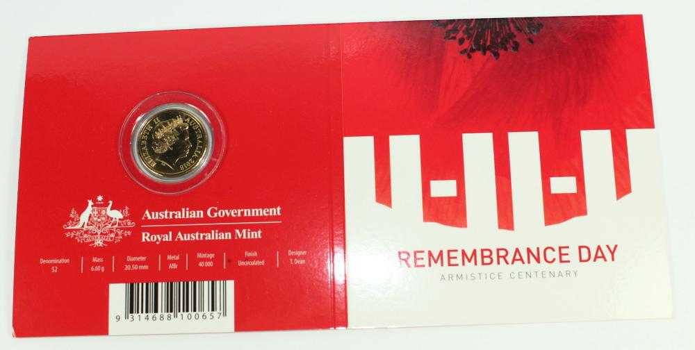 Australia 2018 'Remembrance... image