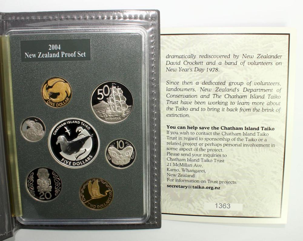 New Zealand 2004 Proof Set,... image