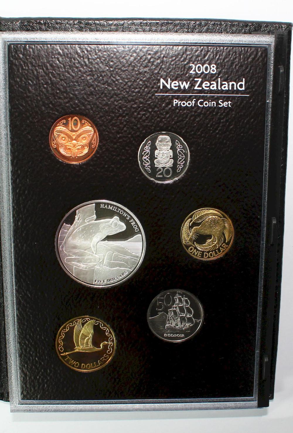 New Zealand 2008 Proof Set,... image