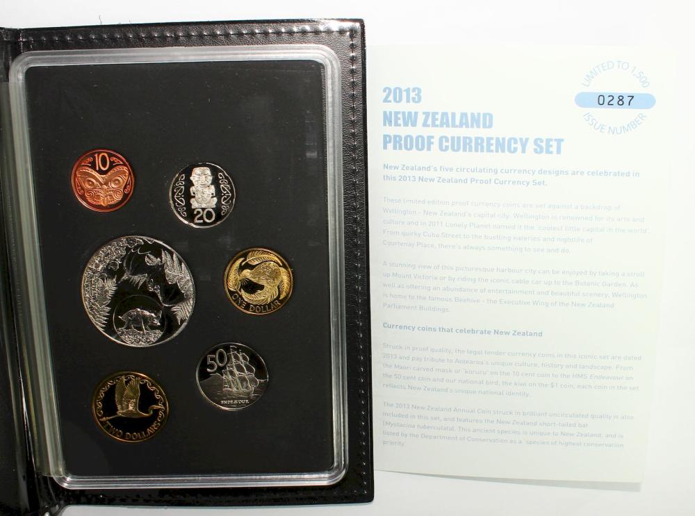 New Zealand 2013 Proof Set,... image