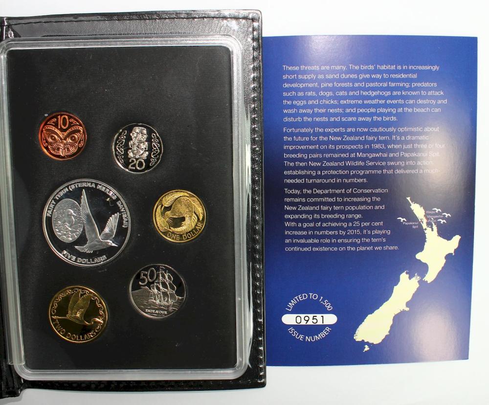 New Zealand 2012 Proof Set,... image