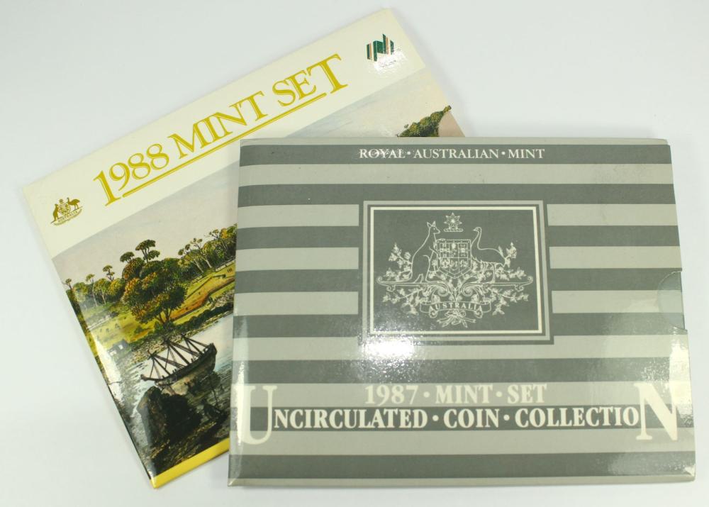 Australia 1987 & 1988 Mint ... image