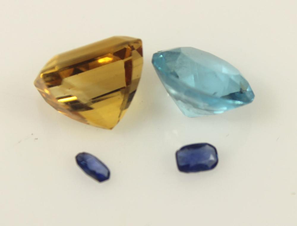 Topaz, Citrine and Sapphire... image