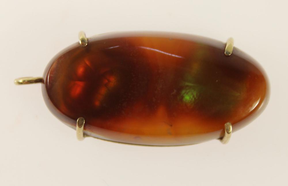 Opaque Opal Pendant in 9ct ... image