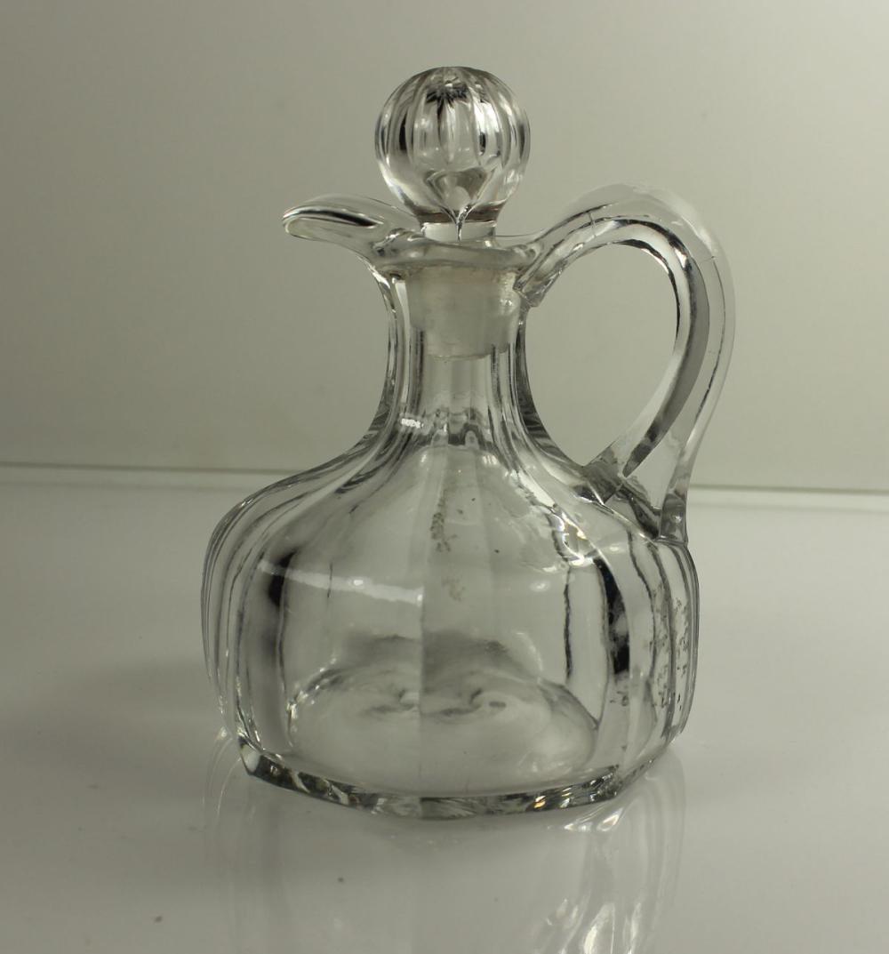 Antique Glass Vinegar Bottl... image