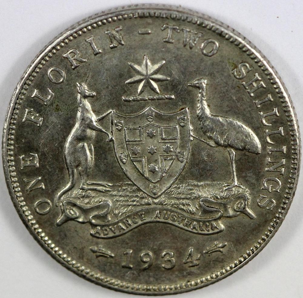 Australia 1934 Florin, Choi... image