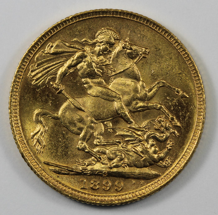 Australia 1899 S Sovereign,... image