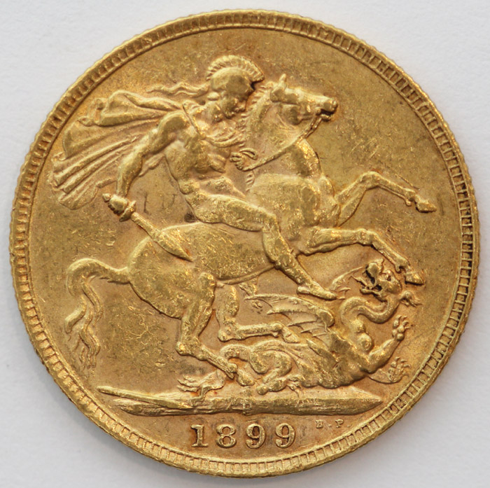 Australia 1899 P Sovereign,... image