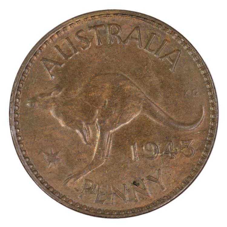 Australia 1943 Y. (P) Penny... image