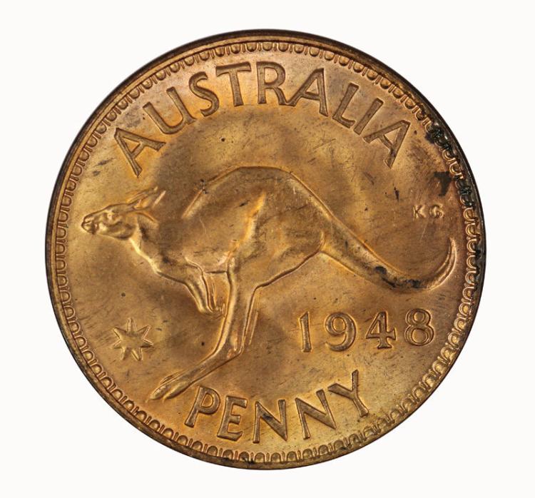 Australia 1948 (M) Penny, C... image